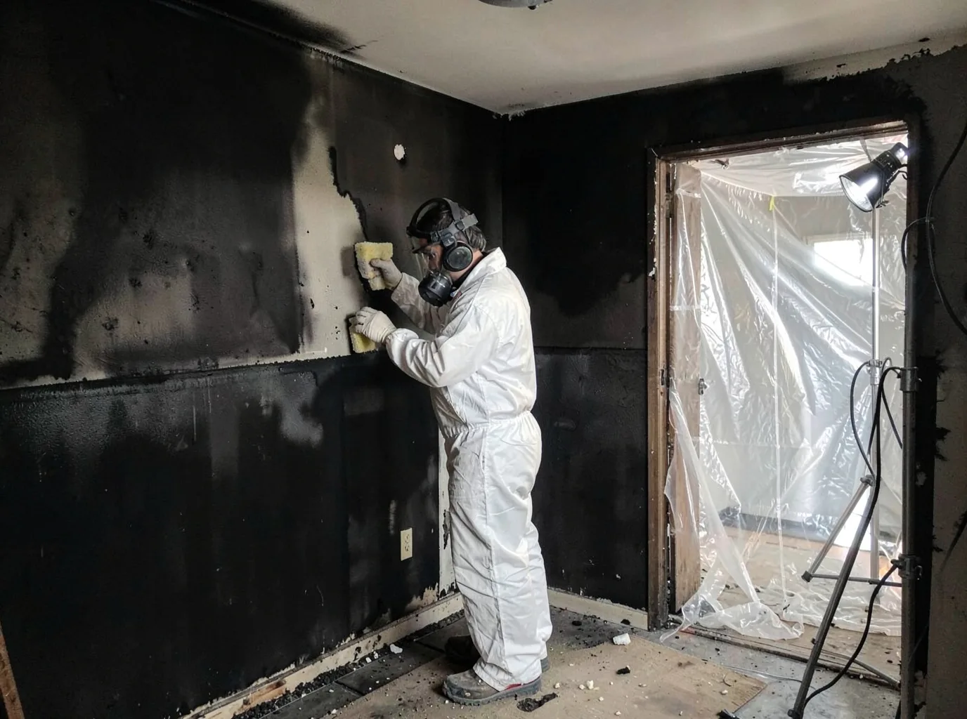 Fire Damage Restoration company in Stanton, MI